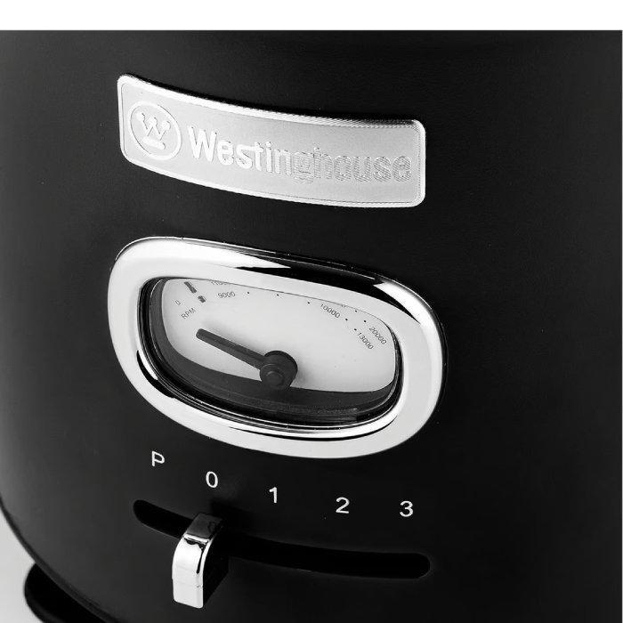 خلاط زجاجي من ويستنق هاوس، بقوة 600 واط، 1.5 لتر، WKBE221UBK - أسود