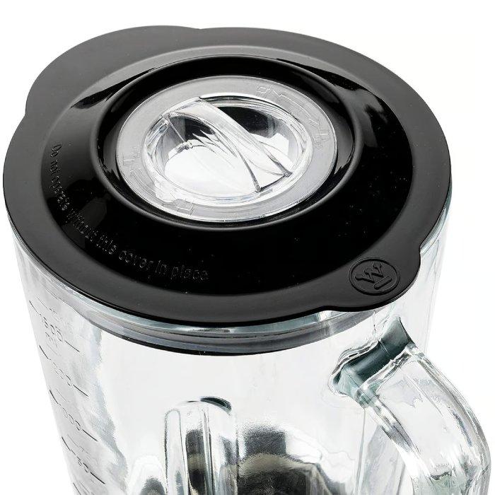 خلاط زجاجي من ويستنق هاوس، بقوة 600 واط، 1.5 لتر، WKBE221UBK - أسود