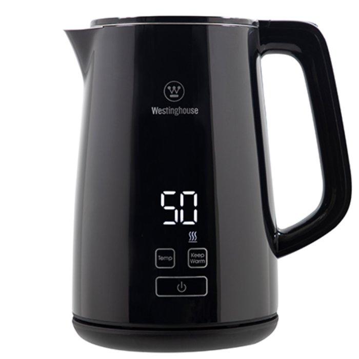 Buy Westinghouse digital kettle, 2200w, 1. 7l, wkwkld9030 – black in Kuwait