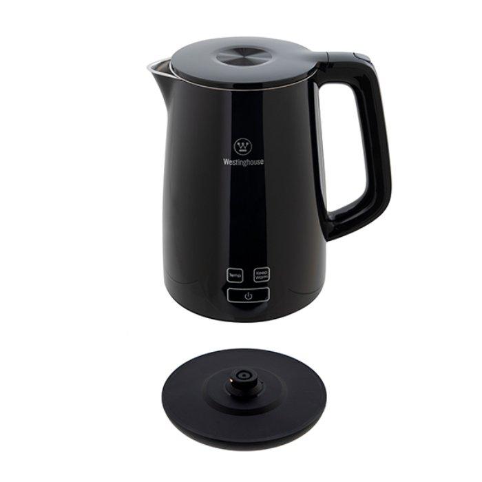WestingHouse Digital Kettle, 1.7L, 2200W, WKWKLD9030 - Black