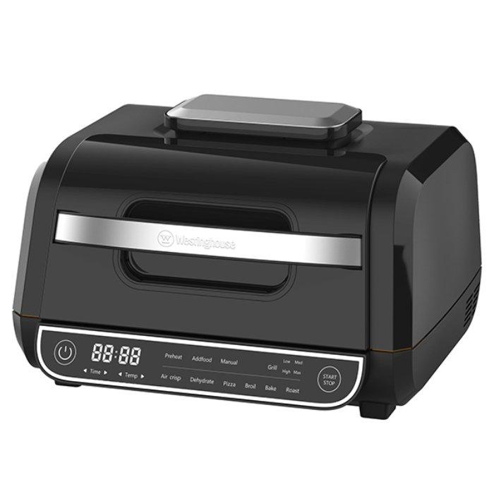 WestingHouse 8-in-1 Digital Grill, 1700W, 6L, WKMFCM203 - Black