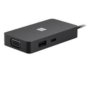 Buy Microsoft surface 65w usb-c travel hub adapter, 161-00010 – black in Kuwait