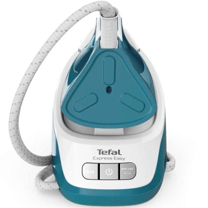 Tefal Express Easy Steam Generator Iron, 2200W, 1.7L, SV6131 – White/Blue