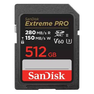 Buy Sandisk extreme pro sdxc uhs-ii memory card, 512gb - sdsdxep-512g-gn4in in Kuwait
