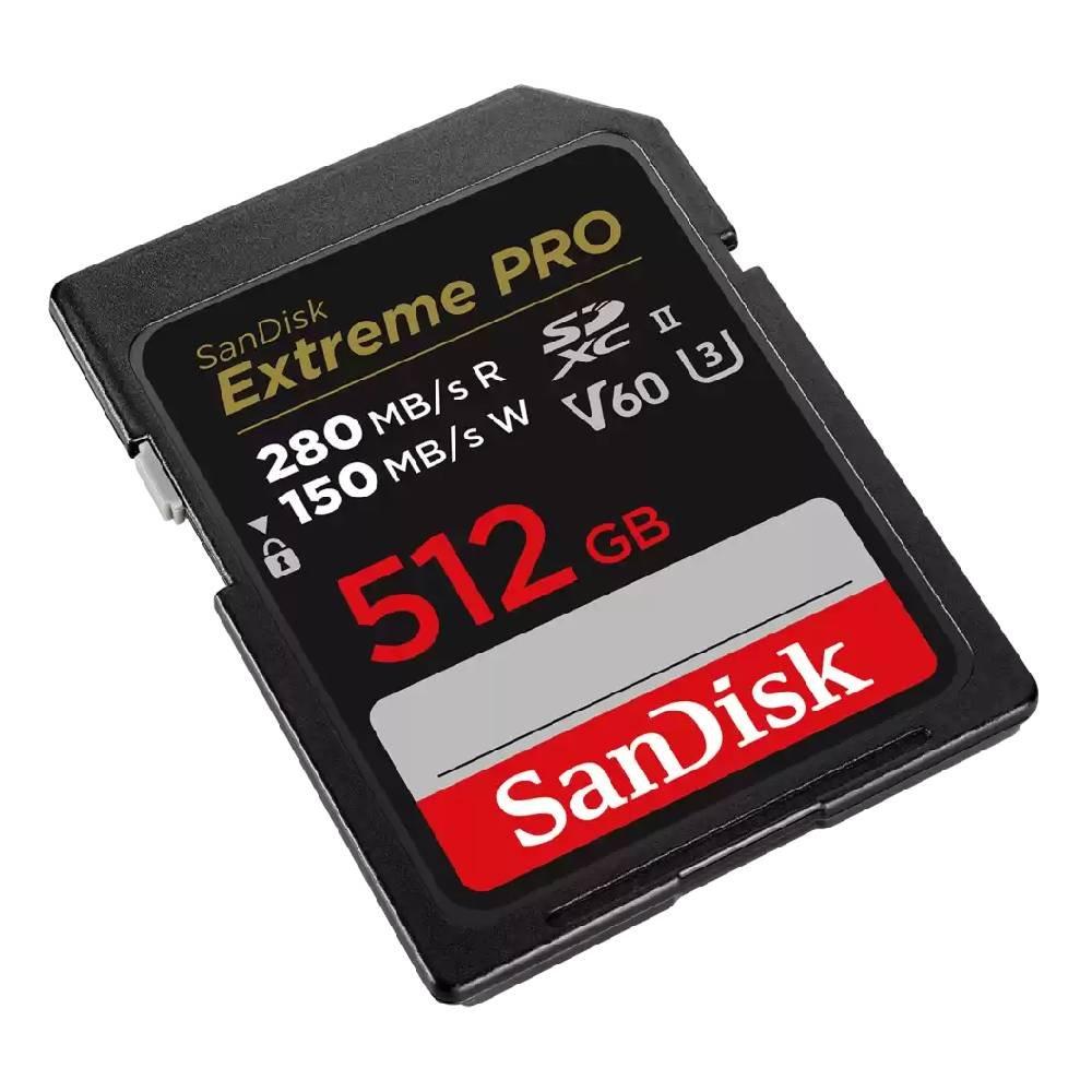 SanDisk Extreme Pro SDXC UHS-II Memory Card, 512GB - SDSDXEP-512G-GN4IN