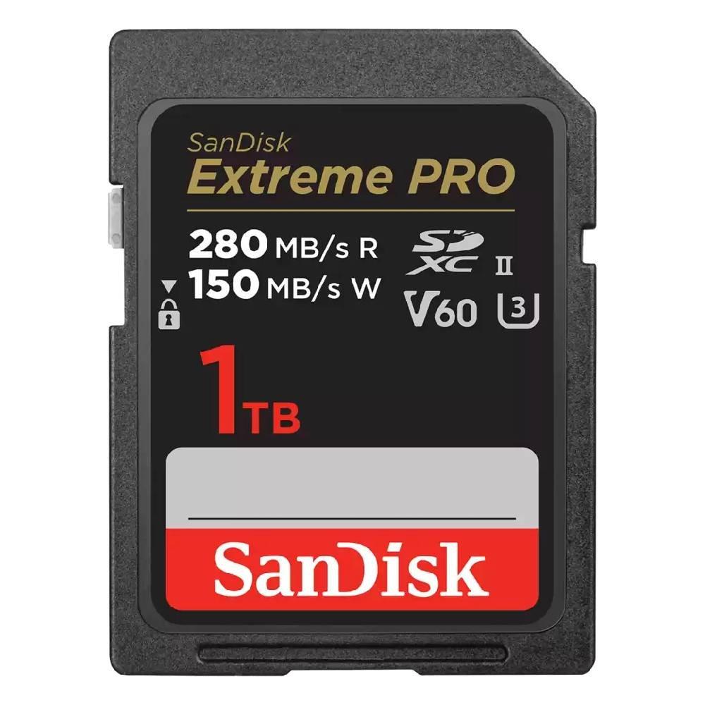 Buy Sandisk extreme pro sdxc uhs-ii memory card, 1tb - sdsdxep-1t00-gn4in in Kuwait