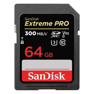 Buy Sandisk extreme pro sdxc 64gb class 10 8k uhs-ii v90 memory card, sdsdxdk-064g-gn4in in Kuwait