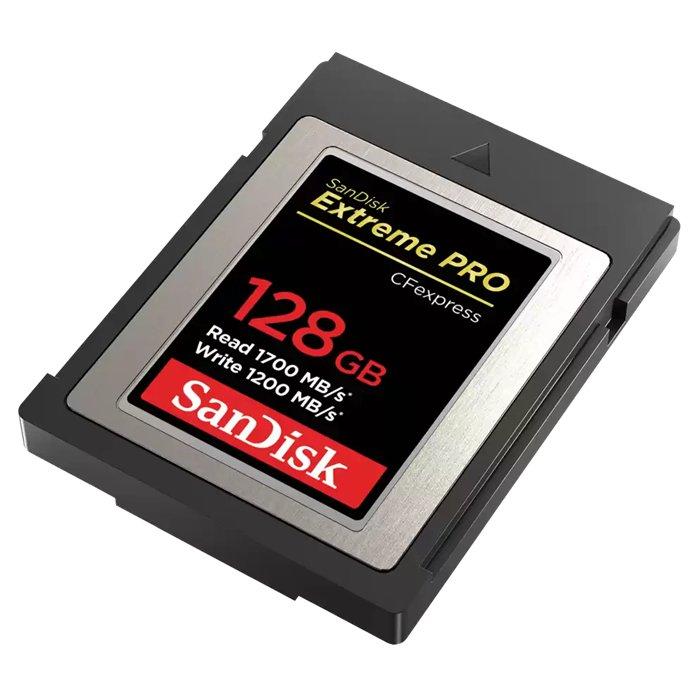 SanDisk Extreme Pro CFexpress Type B Memory Card, 128GB - SDCFE-128G-GN4NN