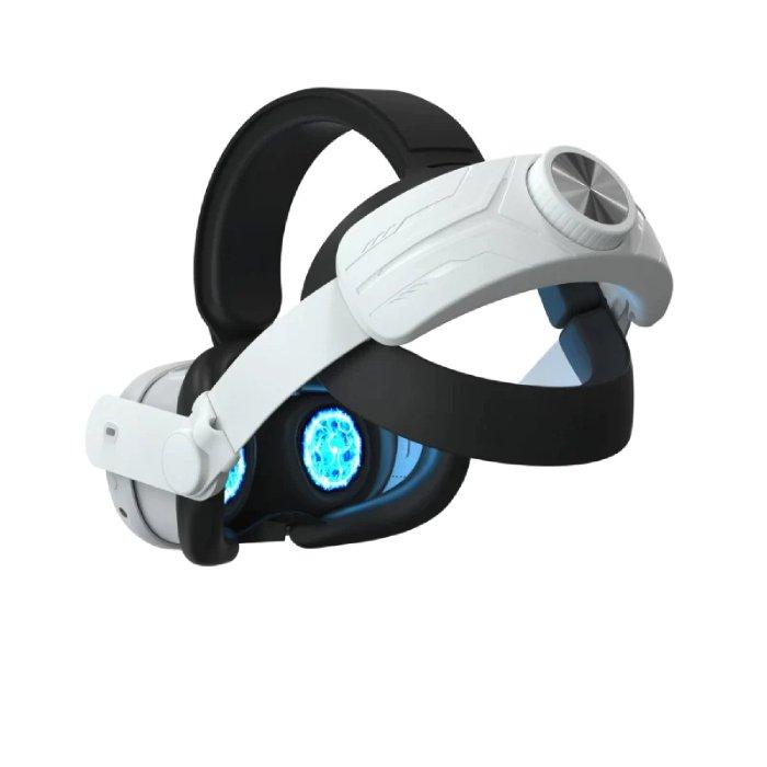 Gamax Adjustable Head Mount for Meta Quest 3 – White