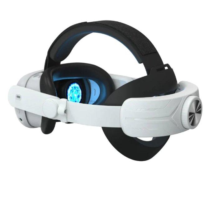 Gamax Adjustable Head Mount for Meta Quest 3 – White