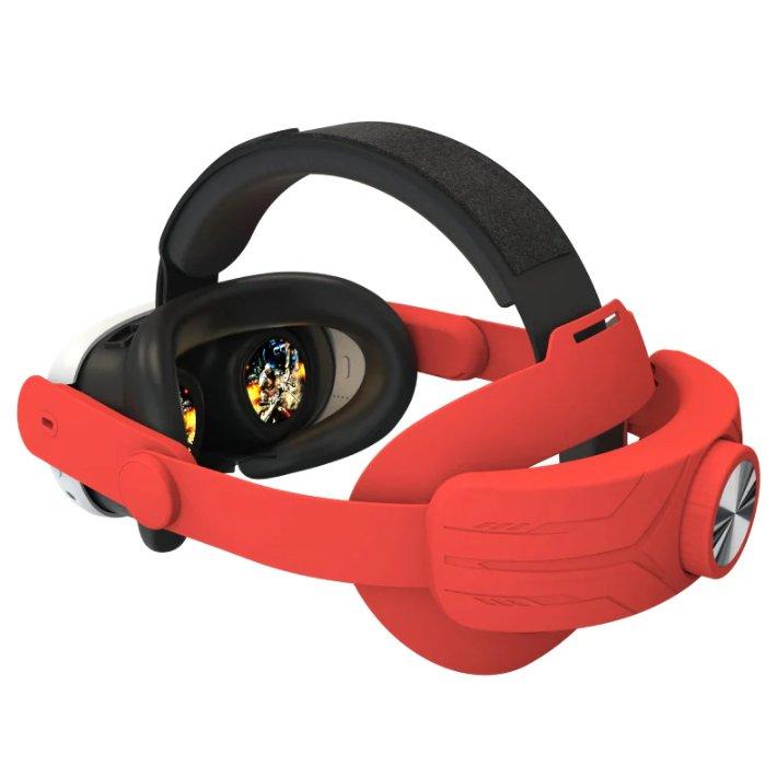 Buy Gamax adjustable head mount for meta quest 3 – red in Kuwait