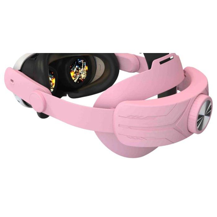 Gamax Adjustable Head Mount for Meta Quest 3 – Pink