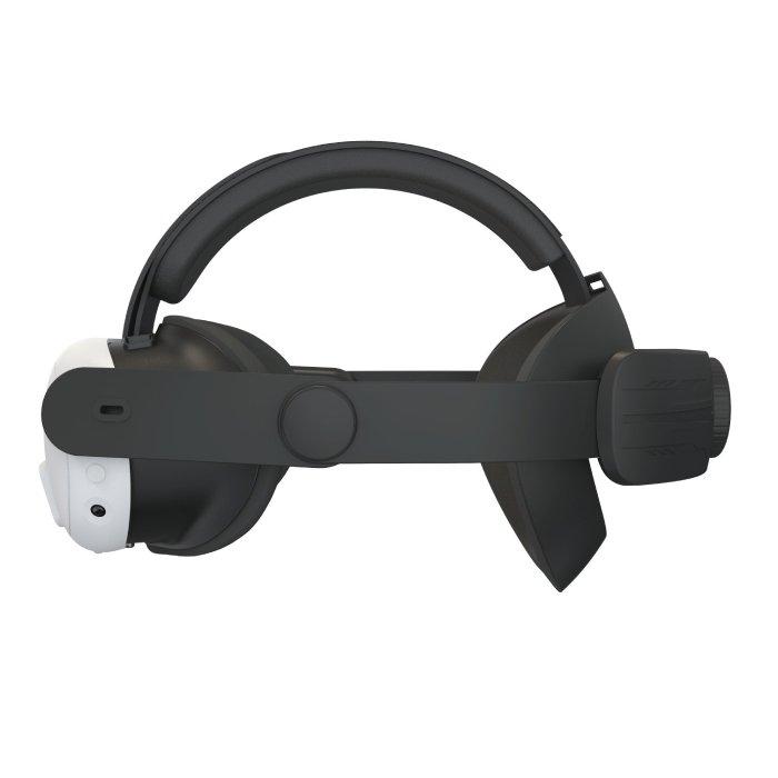 Gamax Adjustable Head Mount for Meta Quest 3 – Black
