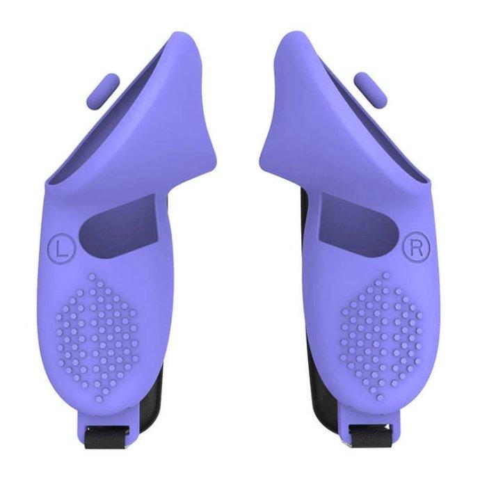 Gamax Silicon Protection Set for Meta Quest 3 - Purple