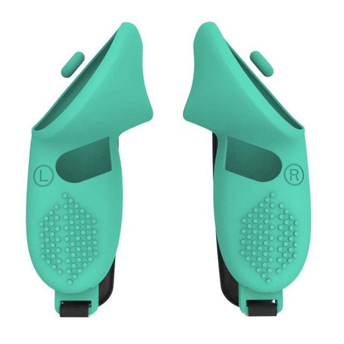 Gamax Silicon Protection Set for Meta Quest 3 - Green
