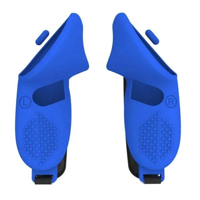 Gamax Silicon Protection Set for Meta Quest 3 - Blue