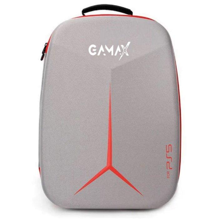 Buy Gamax storage backpack for playstation 5 - gray in Kuwait