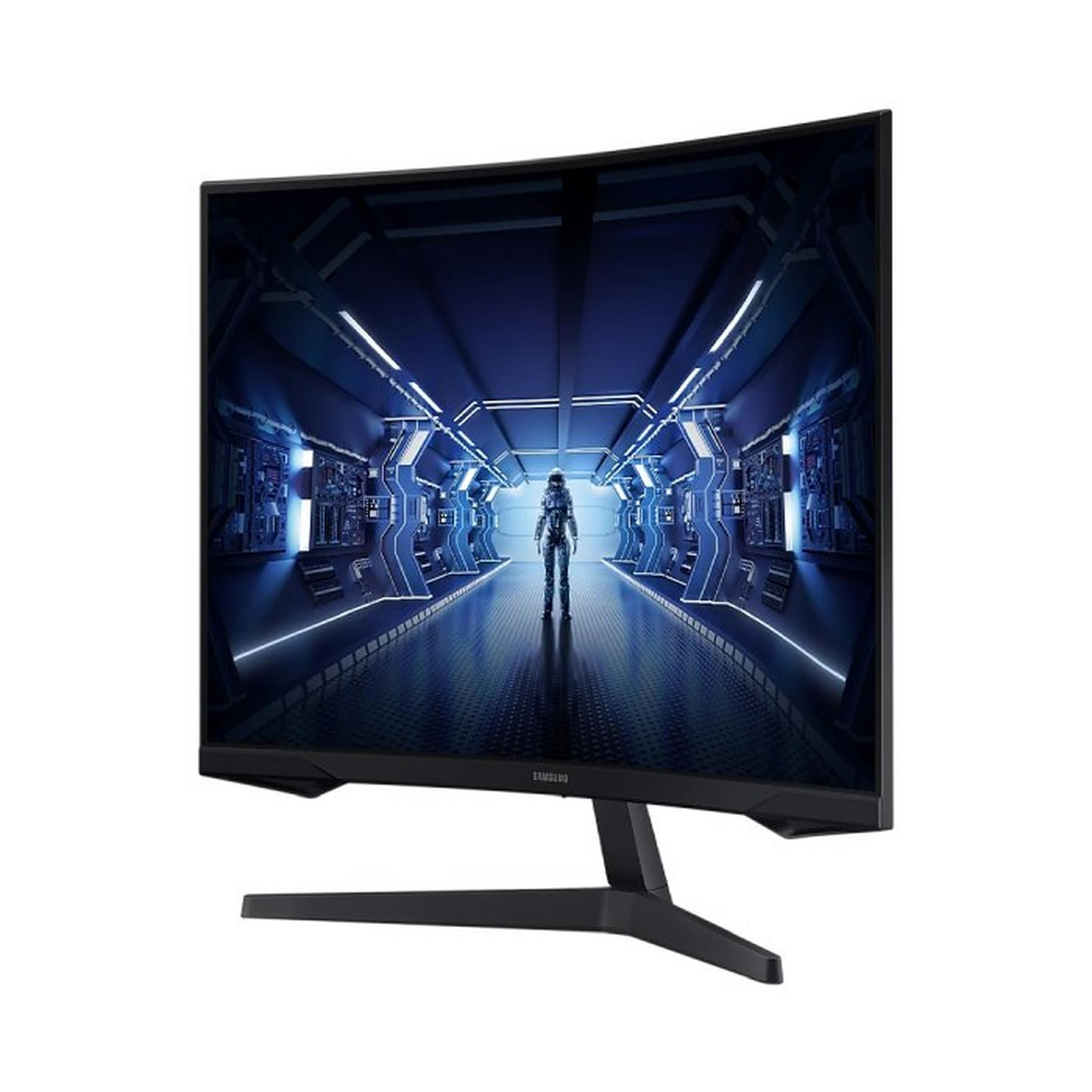Samsung G5 Odyssey 32-Inches WQHD LED 144Hz 1ms curved Gaming Monitor, LC32G55TQBMXUE – Black