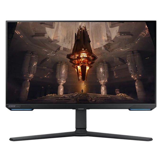 Buy Samsung g7 odyssey 28-inches uhd ips 144hz 1ms gaming monitor, ls28bg702emxue – black in Kuwait