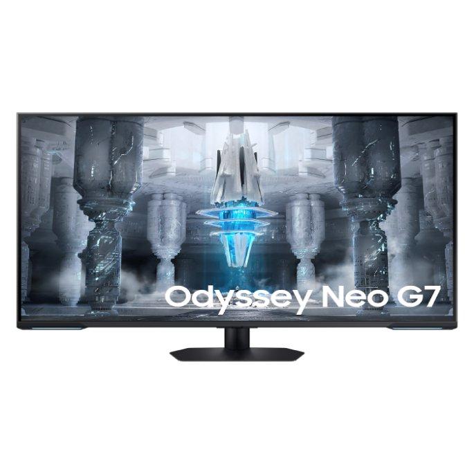 Buy Samsung odyssey neo g7 g70nc 43-inches led 144hz 1ms gaming monitor, ls43cg700nmxue – w... in Kuwait