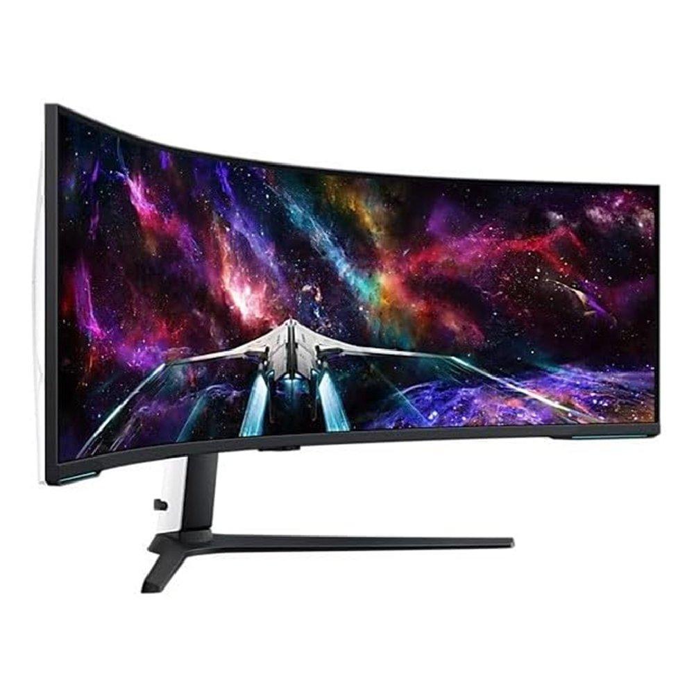 Samsung Odyssey Neo G9 G95NC Dual UHD Gaming Monitor, 57-inch, LS57CG952NMXUE - White