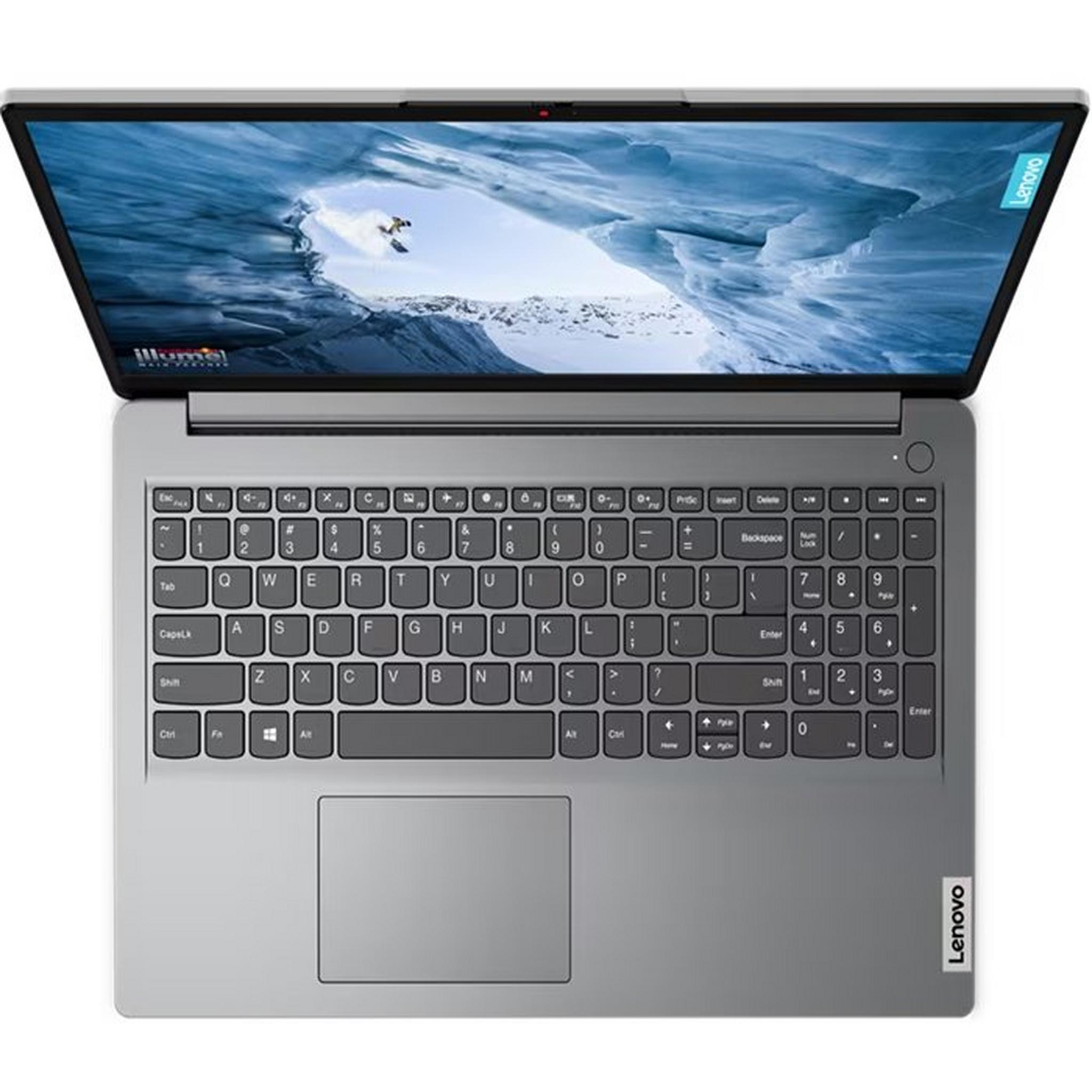 Lenovo IdeaPad 1 Laptop, Intel Core i5, 8GB RAM, 512GB SSD, 15.6-inch, Intel Iris Xe Graphics, Windows 11 Home, 82QD00CNAX – Grey