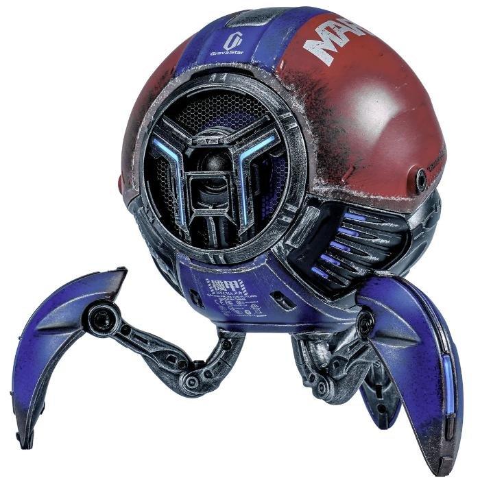 Gravastar Mars Pro – Captain Wireless Speaker, G1 PRO_OPP – Blue/Red