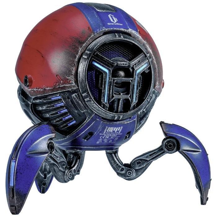 Gravastar Mars Pro – Captain Wireless Speaker, G1 PRO_OPP – Blue/Red