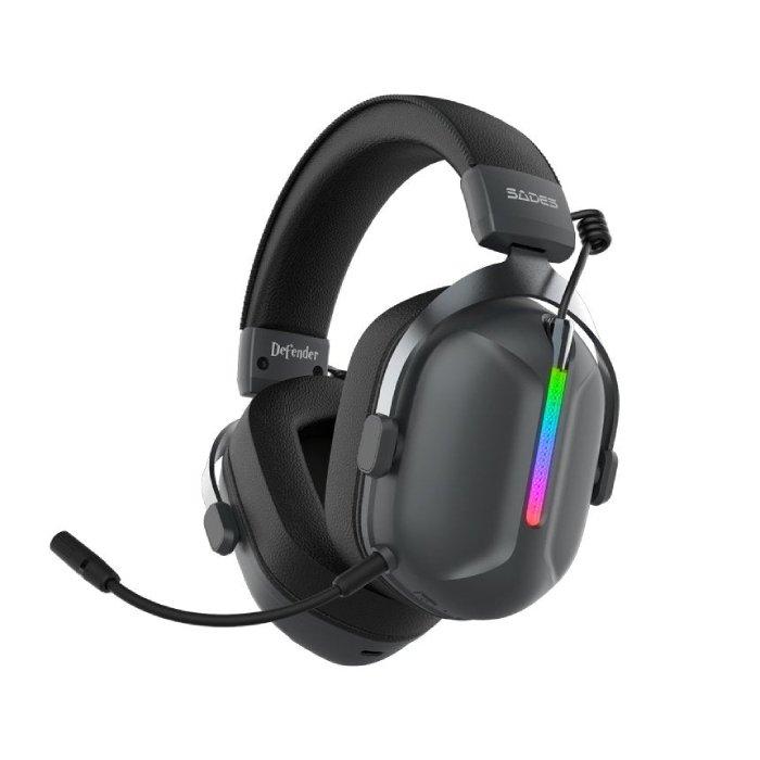 SADES Defender Tri-Mode Wireless Headset – Black