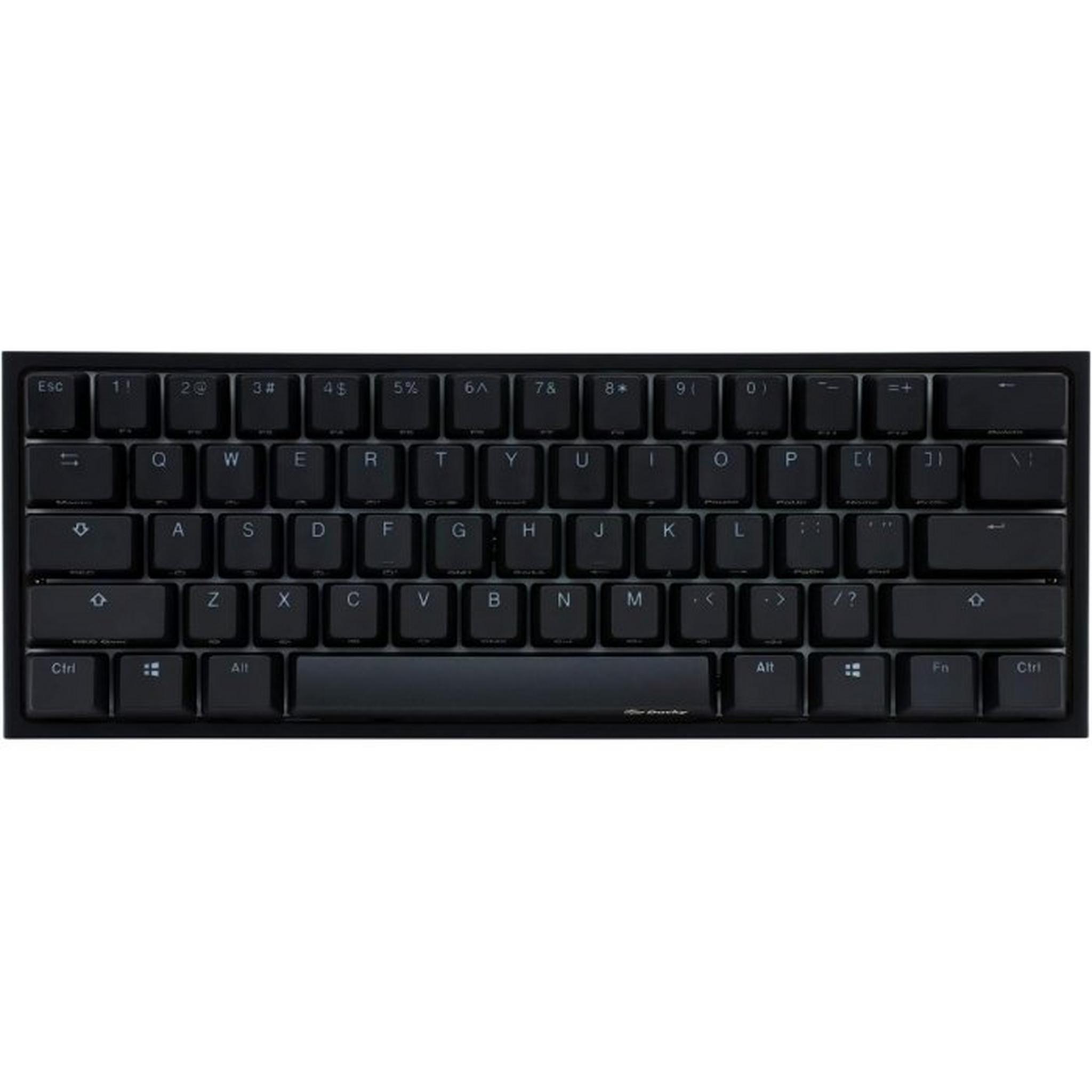 لوحة مفاتيح الألعاب ون 2 برو ميني السلكية الميكانيكية ار جي بي من دوكي, DKON2061ST - أسود