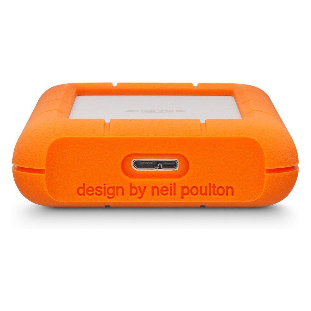 Lacie Portable Rugged USB-C 4TB SSD, STHR4000800 - Orange