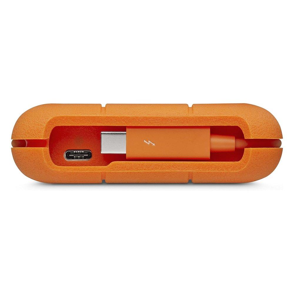 Lacie Portable Rugged USB-C 4TB SSD, STHR4000800 - Orange