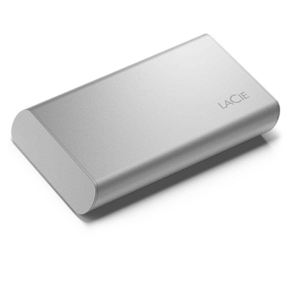 Buy Lacie portable external usb-c 1tb ssd, stks1000400 – silver in Kuwait