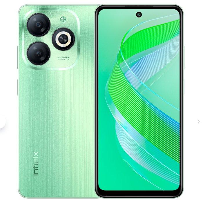 Buy Infinix smart 8 phone, 6. 6-inches, 4gb ram, 128gb – green in Kuwait