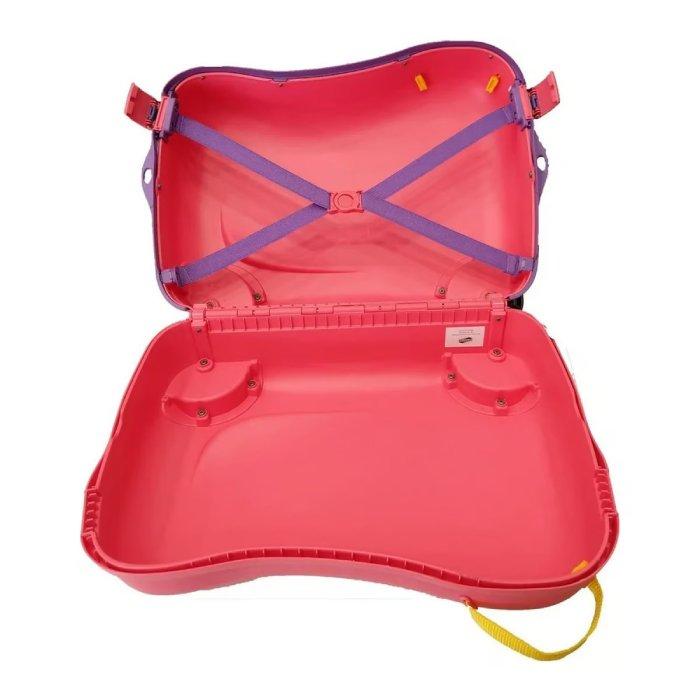 American Tourister Skittle Kids Trolley, 25L, FH0X90411 - Pink Butterfly