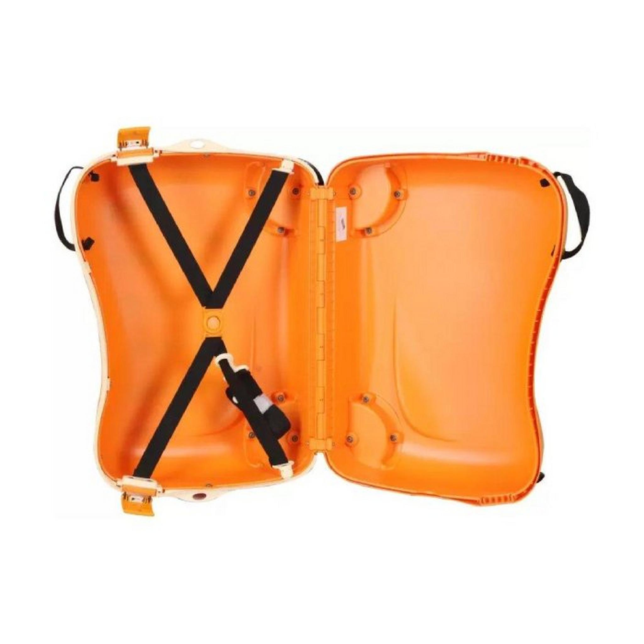 حقيبة سفر اطفال سكيتل من امريكان توريستر، سعة 25 لتر، FH0X96011 - برتقالي نمط النمر