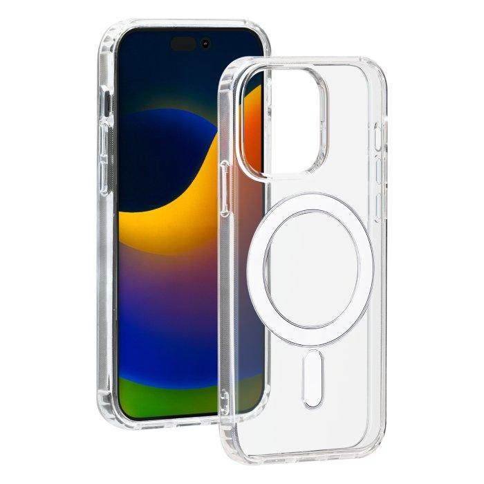 FORCE Hybrid MagSafe Case iPhone 15 Pro Clear| Xcite
