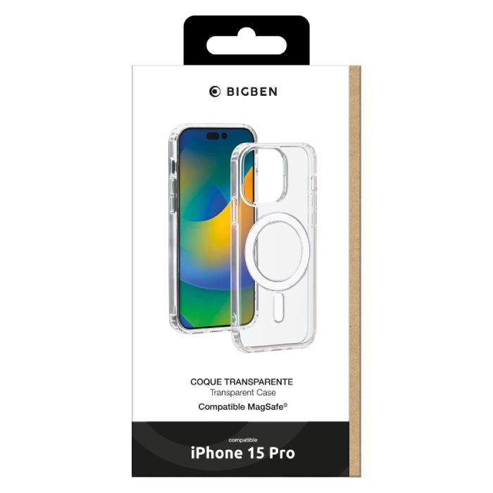 FORCE Hybrid MagSafe Case iPhone 15 Pro Clear| Xcite