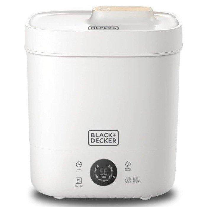 Buy Black & decker digital humidifier, 4l, 110w, hm4250-b5 – white in Kuwait