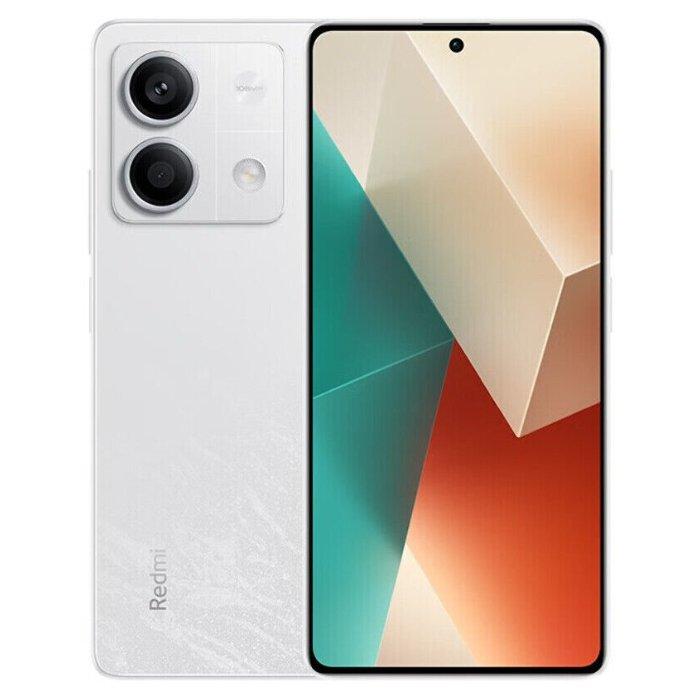 Buy Xiaomi redmi note 13 5g phone, 6. 6-inch, 8gb ram, 256gb – white in Kuwait