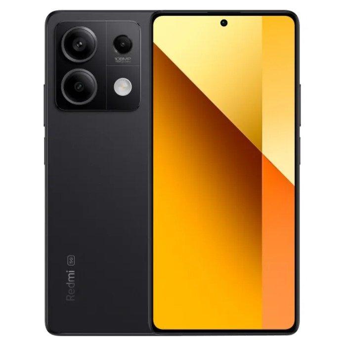 Buy Xiaomi redmi note 13 5g phone, 6. 6-inch, 8gb ram, 256gb – black in Kuwait