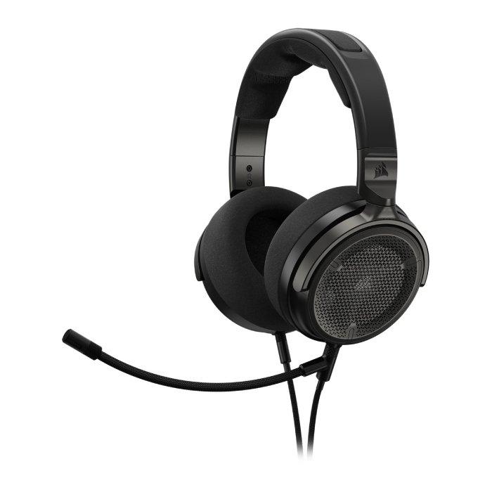 CORSAIR Virtuoso Pro Open Back Streaming/Gaming Headset, CA-9011370-EU – Carbon