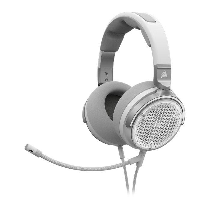 CORSAIR Virtuoso Pro Open Back Streaming/Gaming Headset, CA-9011371-EU – White