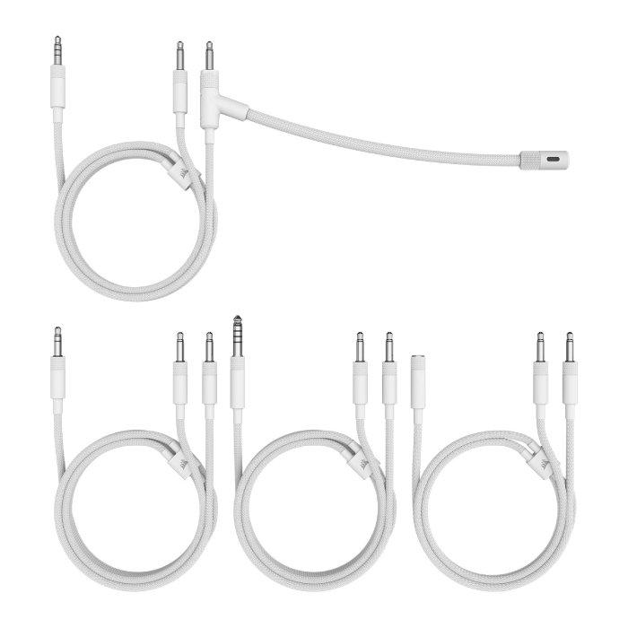 CORSAIR Virtuoso Pro Open Back Streaming/Gaming Headset, CA-9011371-EU – White