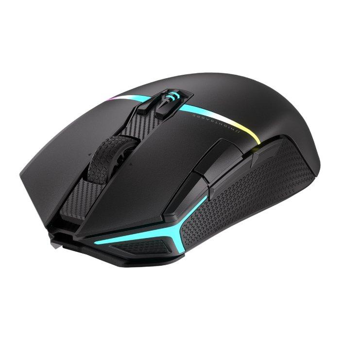 CORSAIR Nightsabre Wireless RGB Gaming Mouse, CH-931B011-EU – Black