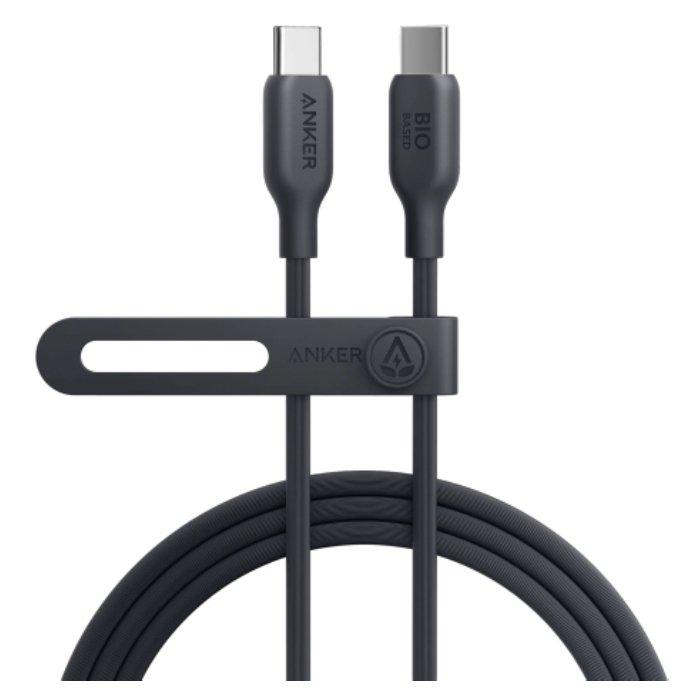 Anker 544 USB-C to USB-C Cable (Bio-Based) 140W (0.9m) + Anker PowerCore Metro 20000mAh PD 20W Power Bank + Anker PowerCore Select 10,000mAh Powerbank – Black