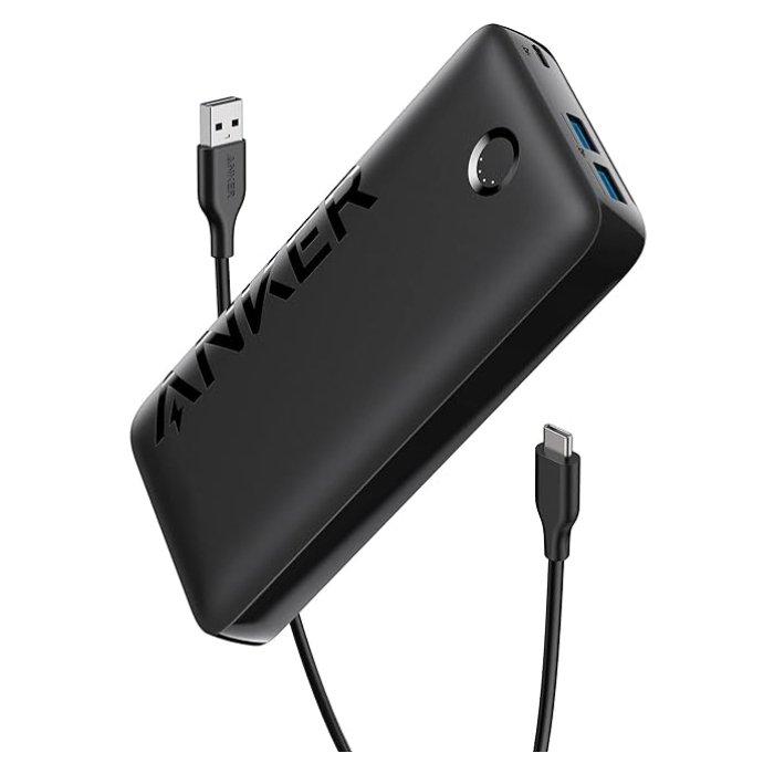 Buy Anker 533 power bank, 20w, a1288h11– black in Kuwait