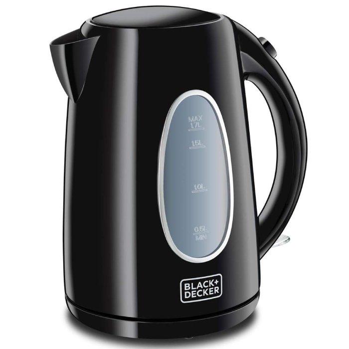 Black & Decker Electric Kettle, 1.7L, 2200W, JC69-B5 - Black