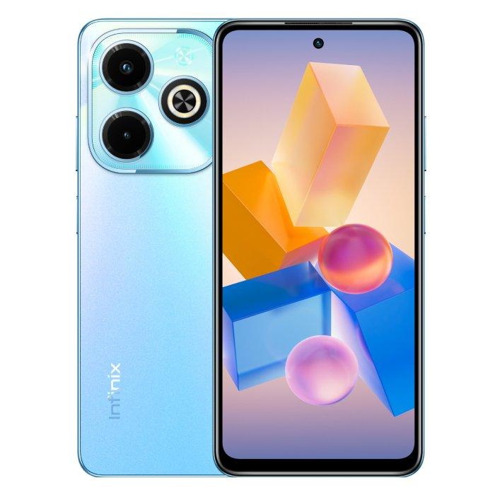 Buy Infinix hot 40i smart phone, 6. 56-inches, 8gb ram, 256gb – palm blue in Kuwait