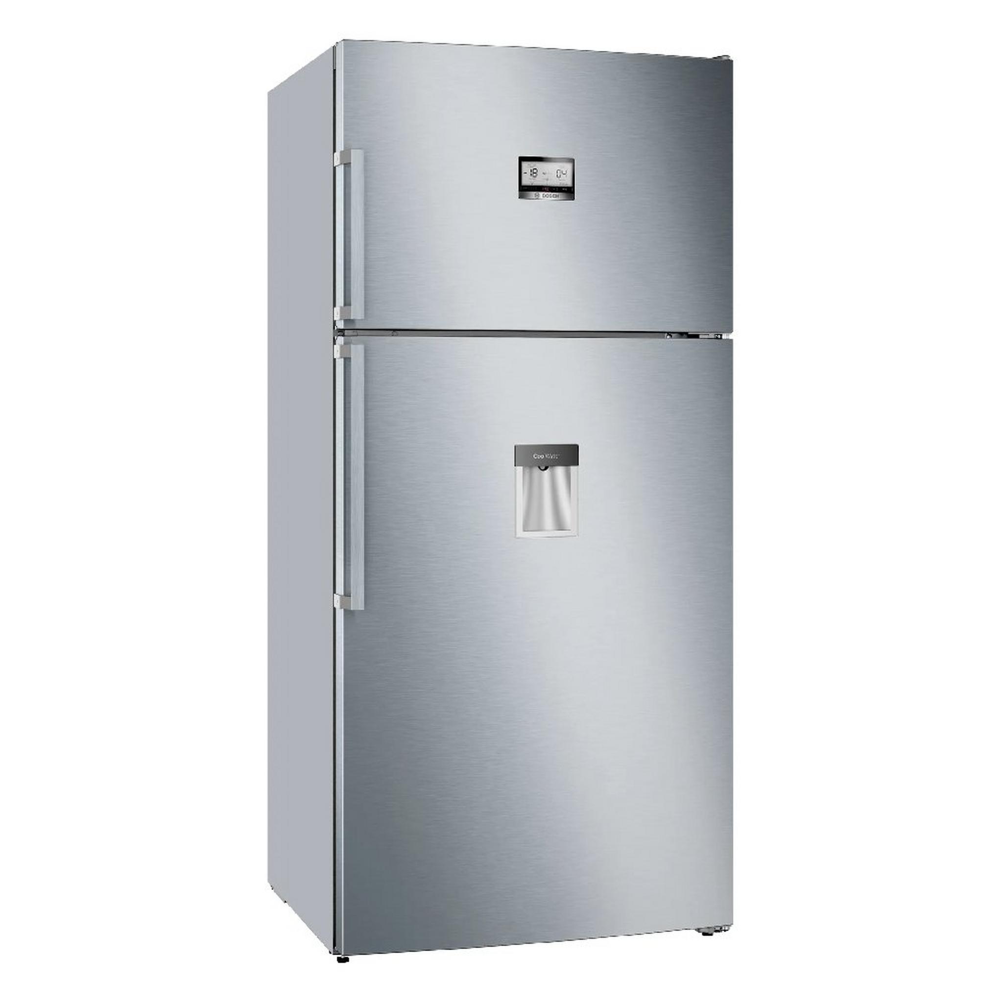 Bosch Refrigerator Top Freezer, 24 CFT, 687L, KDD86AI31M - Stainless steel